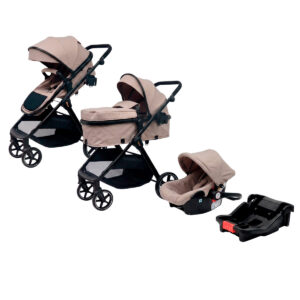 Carriola D´bebé Sistema de viaje King Beige claro