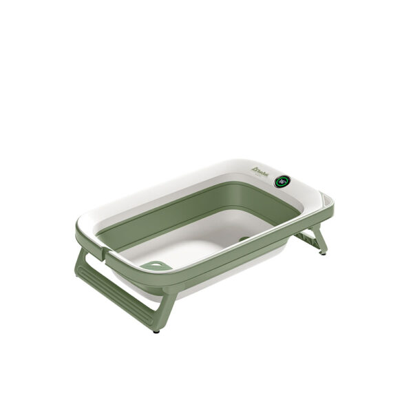 Bañera-para-bebe-Plegable-Portátil-dbebe-cuack-cuack-verde