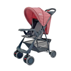 Carriola D´bebé reclinable con repisas  Citi Rosa