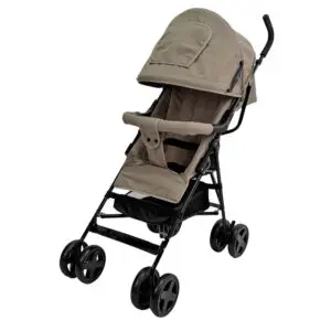 Carriola D´bebé reclinable con plegado de bastón Carry Bebé Beige