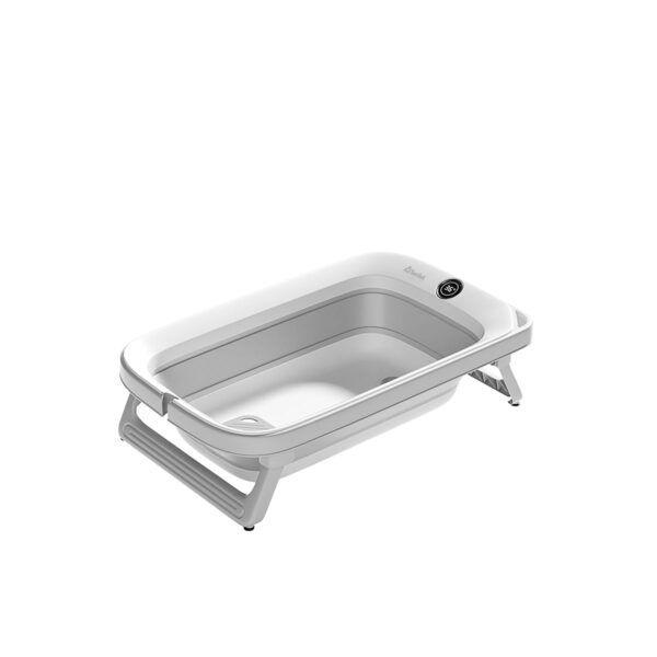 Bañera-para-Bebé Plegable-portátil- Ahorra-Espacio-cuack-cuack-D'bebé-gris