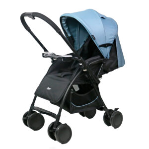 Carriola D´bebé reversible con mosquitero GoFlip Azul