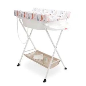 Bañera con base plegable D´bebé Baby Splash Beige